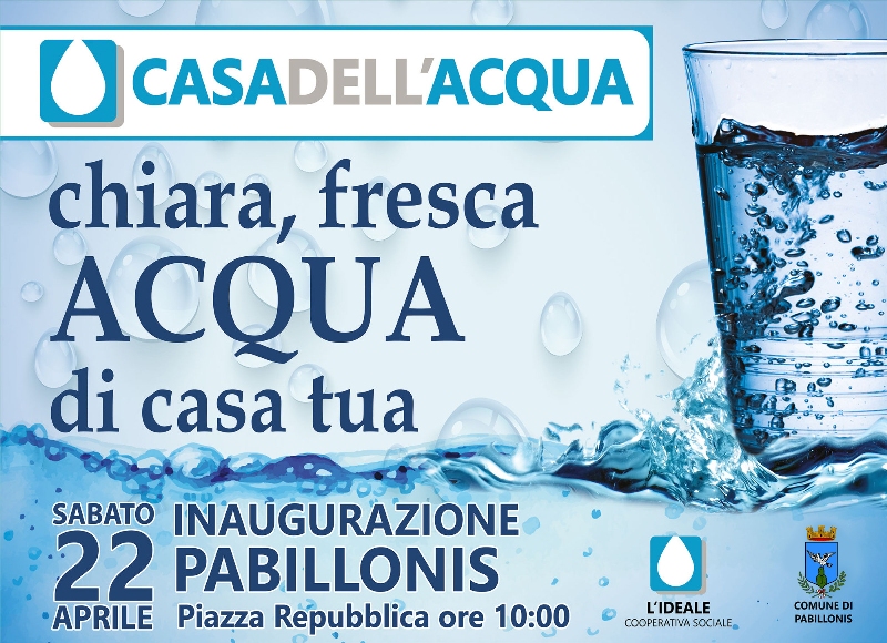 Locandina casa acqua