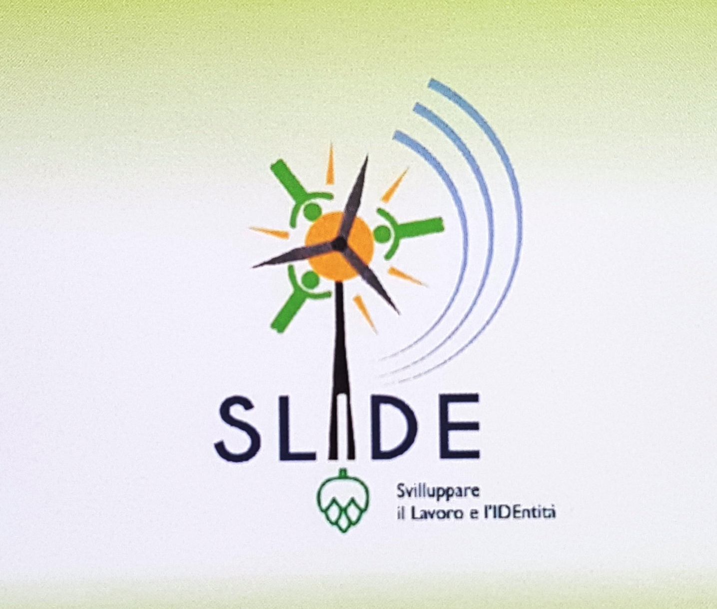 slide logo