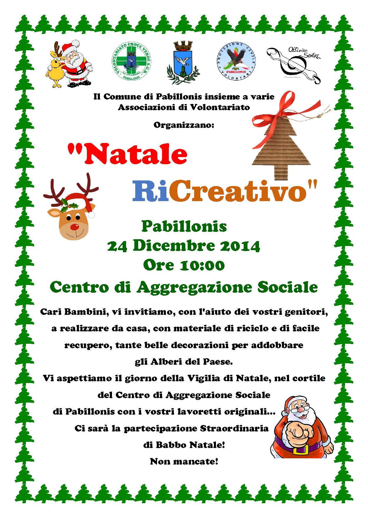 Locandina Natale Ricreativo