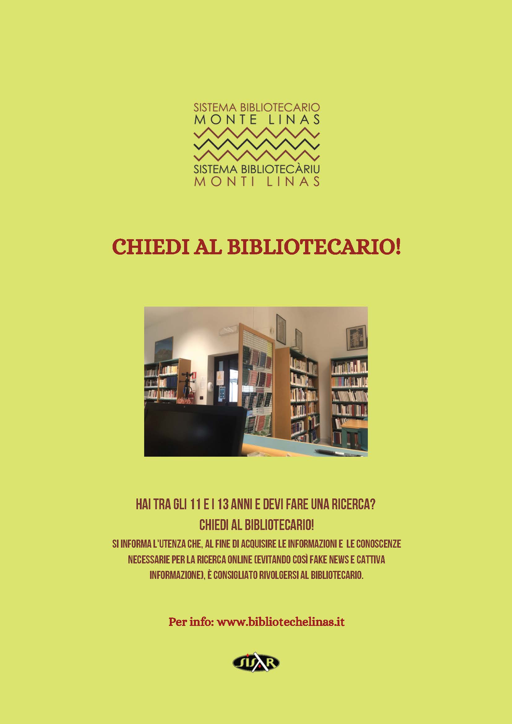 Chiedi al bibliotecario